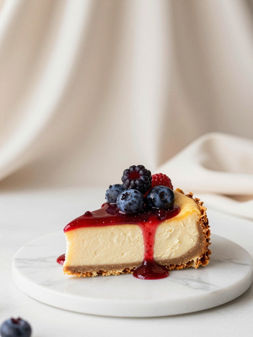 Beeren-Cheesecake