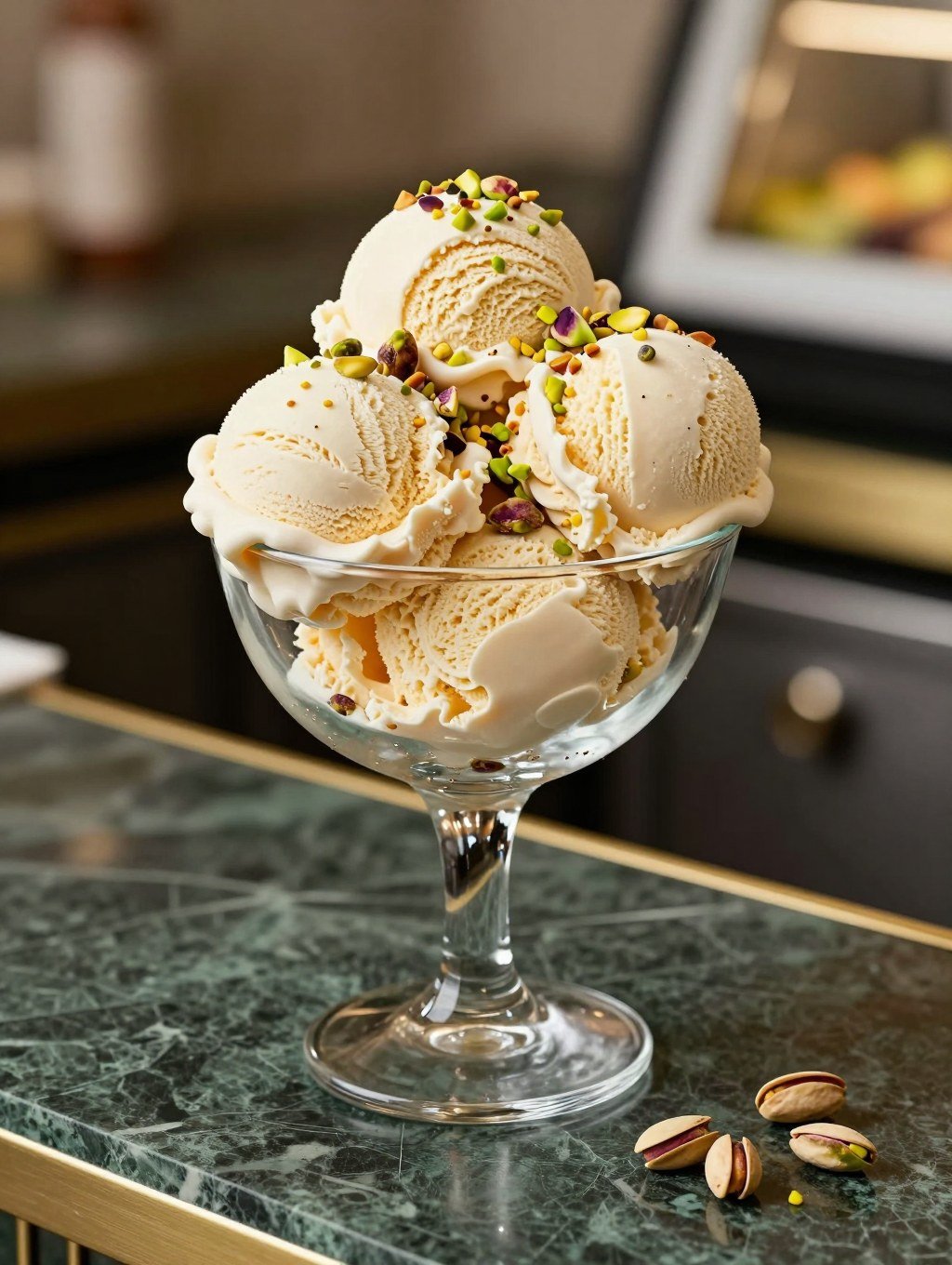 Pistazien-Eis